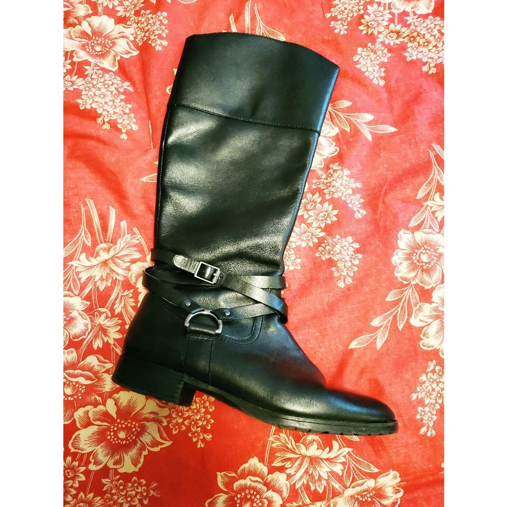 Lauren Ralph Lauren Savion Black Boots